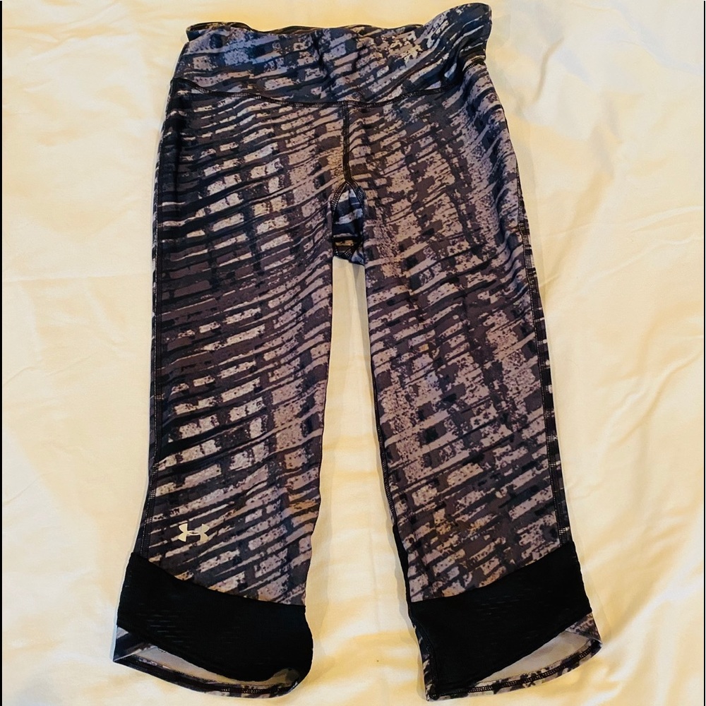 Running or work out tights, under armour